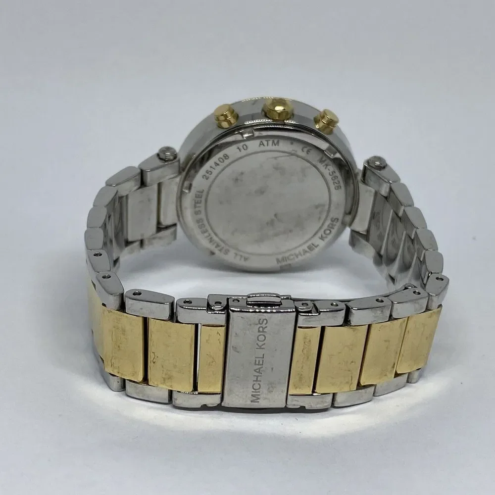 Michael Kors Parker MK5626 Womens Stainless Steel Analog Silver Dial Watch MP850